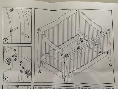 page 1 graphic Model 770 Assembly Instructions Manual
