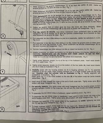 page 1 instructions/figures Model 770 Assembly Instructions Manual