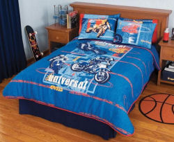 kids motocross bedding comforter sets