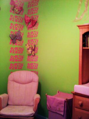A Pink and Green Nursery for my Gypsy Baby Girl