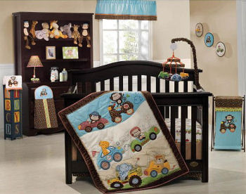 nascar baby bedding crib set nursery picture