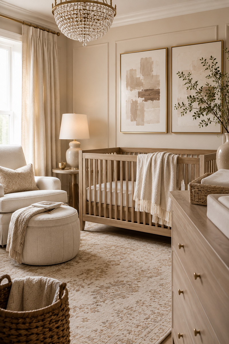 Baby Color Schemes for Nurseries (Modern Paint & Pattern Ideas)