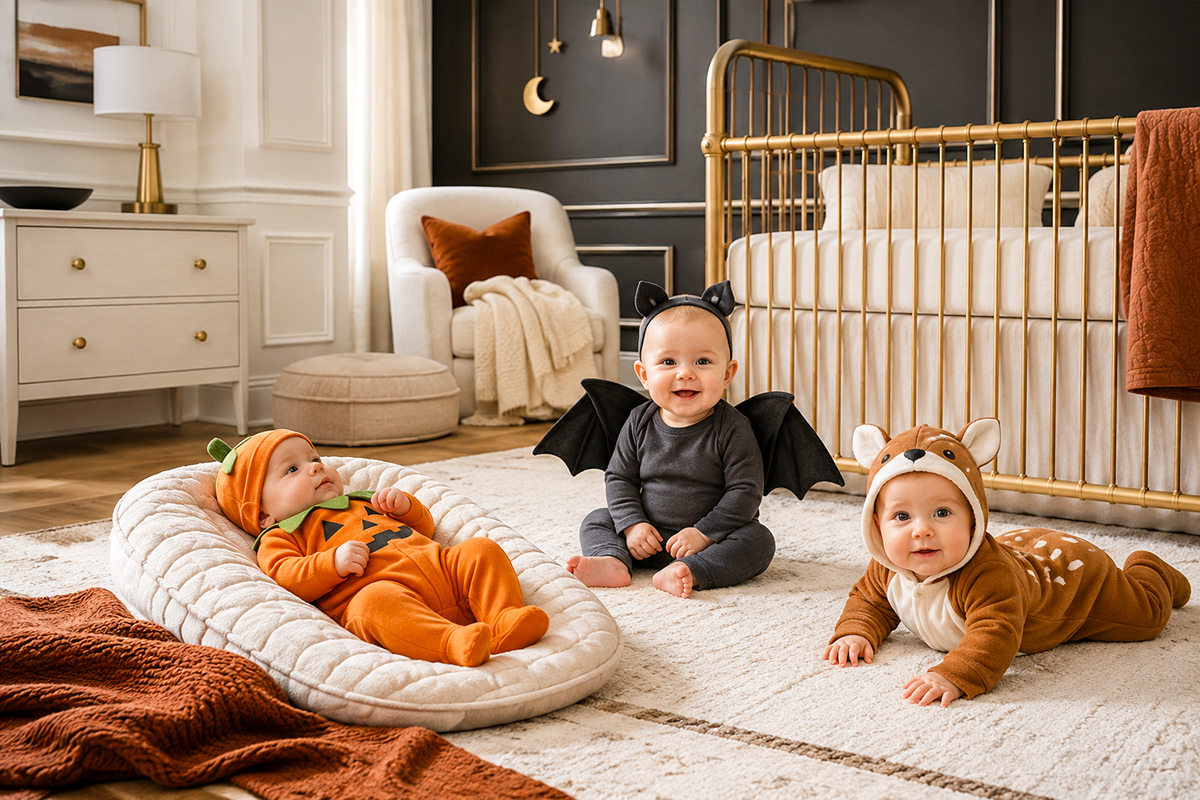 Newborn and infant Halloween costume ideas for baby's first Halloween