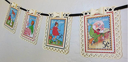 nursery rhyme mother goose baby shower decoration gift