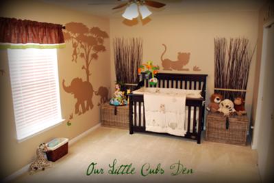 Our Little Cub's Den -  Sleepy Safari Adventure