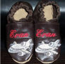 personalized leather baby boys girls infant crib shoes