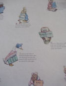 beatrix potter peter rabbit jemima puddleduck baby nursery wallpaper border wall