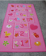 pink girls baby lime green yellow duck hearts butterfly nursery area rug