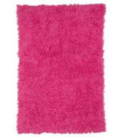 hot pink girls baby rectangle shaggy flokati shag pottery barn kids teen nursery area rug