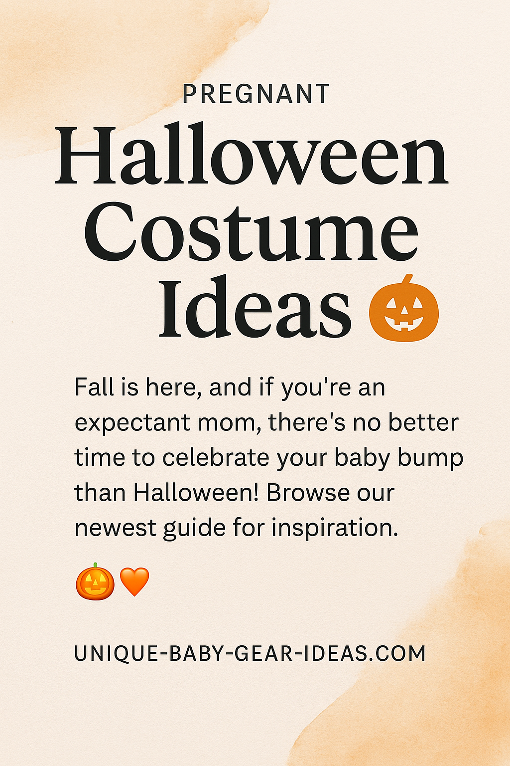 Expectant mom in a cozy orange knit pumpkin-inspired maternity outfit surrounded by autumn leaves and farmhouse pumpkins