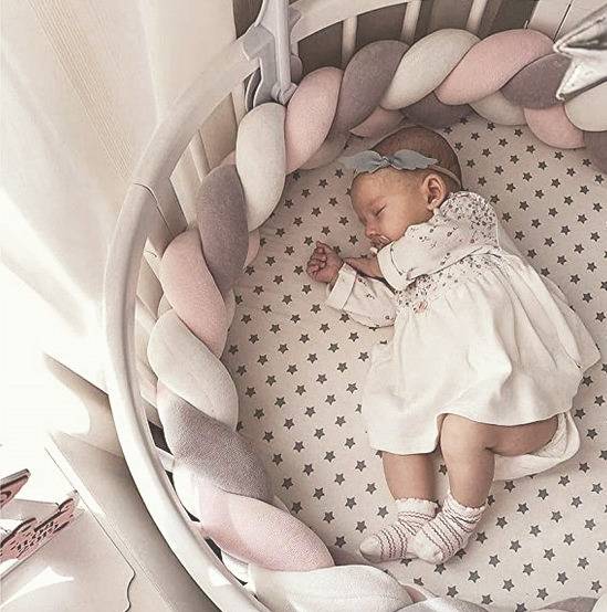 round crib bedding sets