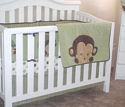 Baby monkey nursery room theme