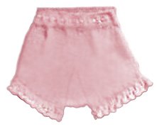 Free ruffle diaper cover knitting pattern.  Ruffle knit diaper cover soaker pattern for a baby girl.