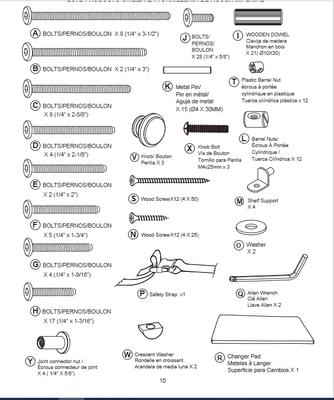 Storkcraft portofino instructions hotsell
