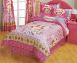 strawberry shortcake bedding comforter set