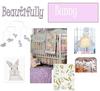 Bunny Baby Nursery Theme Design Inspiration Board