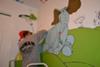 Hand Painted Dr Seuss Nursery Wall Art - This nursery mural is so colorful and FUN! 
