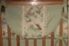 Nursery Rhyme Theme Toile and Green Gingham Baby Nursery Crib Bedding Set