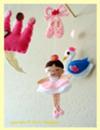 Dancing Bella the Ballerina Swan Lake Baby Crib Mobile