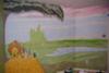 Hadley's Wizard of Oz Nursery  - After 5 days of painting, I finished the mural on the large wall