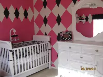 Abstract Extravaganza Baby Nursery Decor