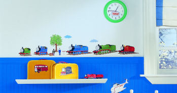 train wall strickers thomas the train wall decals wallpaper stickers wallies appliques