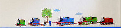 Thomas the Tank Engine Nursery Wall Decals