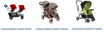 Top Twin Double Tandem Baby Strollers