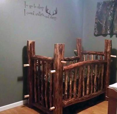 When Hunting Parents Choose a Baby Nursery Theme