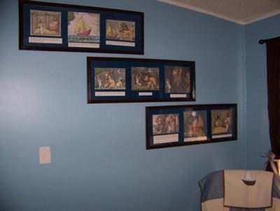 Storyboard and Wall Decor for our Twins' Where the Wild Things are Nursery Theme