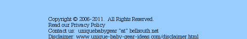 footer for baby gear page